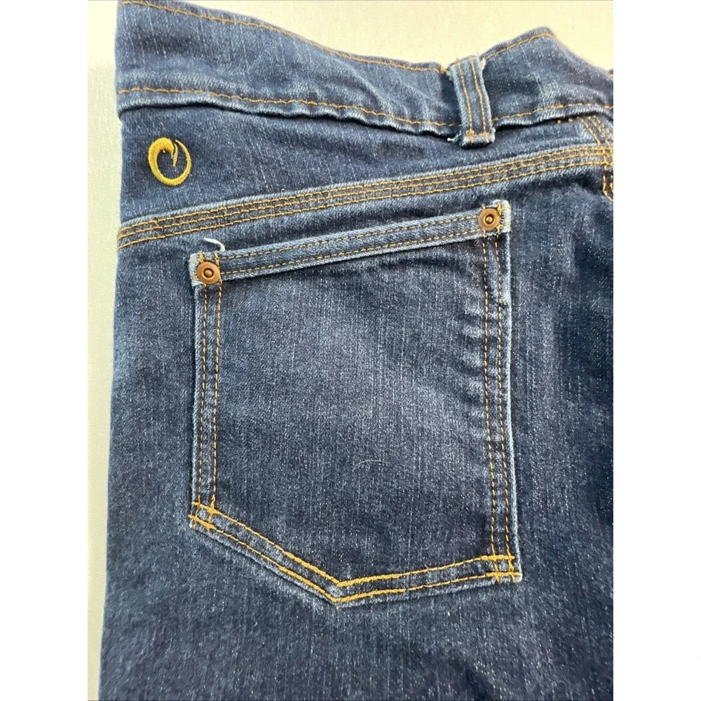 Origin Maine Legit Fit Jeans Dark Wash Denim Made in USA Mens 34 x 28